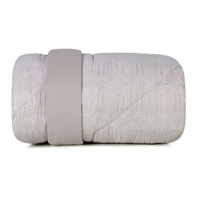 Edredom Solteiro Altenburg Toque Acetinado Reflexo