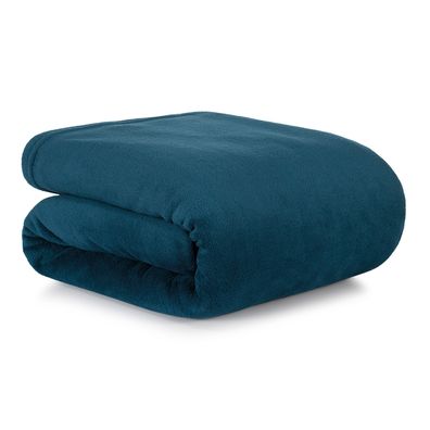 Manta Plush Casal Altenburg Studio Azul Ultramarine