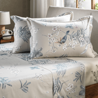 Jogo de Cama Queen 4 Peças Altenburg Cetim 300 Fios Édem